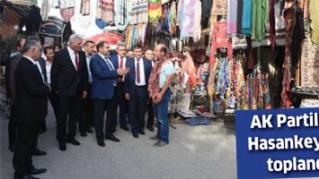 AK PARTİLİLER HASANKEYF&rsquo;TE TOPLANDI