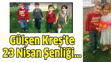 G&Uuml;LŞEN KREŞ&rsquo;TE 23 NİSAN ŞENLİĞİ&hellip;