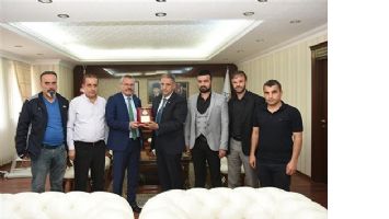 AMAT&Ouml;R&rsquo;DEN VALİ&rsquo;YE ZİYARET
