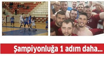 ŞAMPİYONLUĞA 1 ADIM DAHA...
