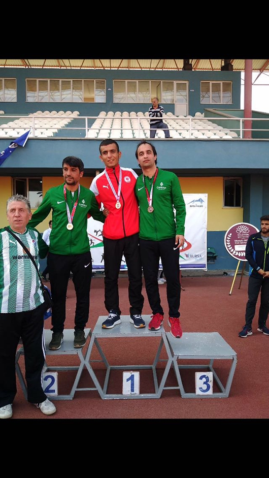 G&Ouml;RME ENGELLİ YUNUS, T&Uuml;RKİYE ŞAMPİYONU