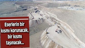 ESERLERİN BİR KISMI KORUNACAK, BİR KISMI TAŞINACAK&hellip;