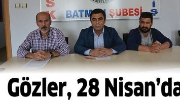 G&Ouml;ZLER, 28 NİSAN&rsquo;DA&hellip;