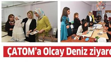 &Ccedil;ATOM&rsquo;A OLCAY DENİZ ZİYARETİ