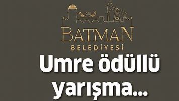BELEDİYE&rsquo;DEN UMRE &Ouml;D&Uuml;LL&Uuml; YARIŞMA&hellip;