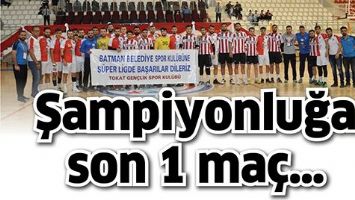 ŞAMPİYONLUĞA SON 1 MA&Ccedil;&hellip;