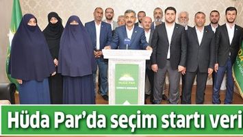 H&Uuml;DA PAR&rsquo;DA SE&Ccedil;İM STARTI VERİLDİ