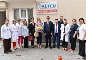 KETEM&rsquo;İ ZİYARET ETTİ;
