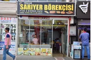 Lezzetli durağın adresi: Sarıyer B&ouml;rek