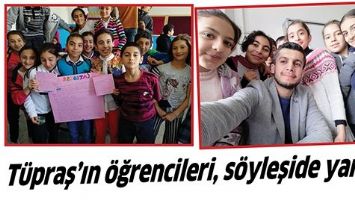 T&Uuml;PRAŞ&rsquo;IN &Ouml;ĞRENCİLERİ, S&Ouml;YLEŞİDE YARIŞTI