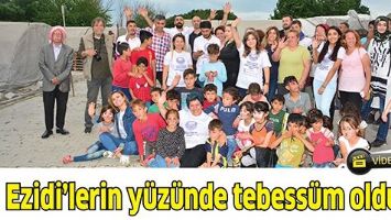 EZİDİ&rsquo;LERİN Y&Uuml;Z&Uuml;NDE TEBESS&Uuml;M OLDULAR