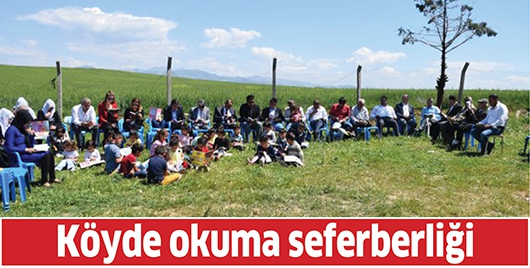 K&Ouml;YDE OKUMA SEFERBERLİĞİ