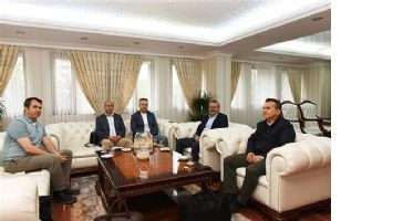 DSİ&rsquo;DEN VALİ DENİZ&rsquo;E ZİYARET