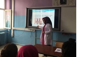 120 &Ouml;ĞRENCİYE TALASEMİ TANITILDI
