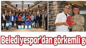 BELEDİYESPOR&rsquo;DAN G&Ouml;RKEMLİ GECE