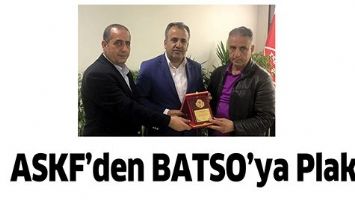 ASKF&rsquo;DEN BATSO&rsquo;YA PLAKET