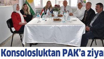 KONSOLOSLUKTAN PAK'A ZİYARET