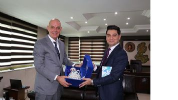 D&Ouml;RT B&Uuml;Y&Uuml;KEL&Ccedil;İ&rsquo;DEN AKSOY&rsquo;A ZİYARET