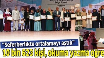 &ldquo;SEFERBERLİKTE ORTALAMAYI AŞTIK&rdquo;