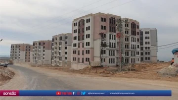 354 sosyal konutun yapımı s&uuml;r&uuml;yor