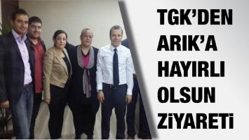 TGK&rsquo;DEN ARIK&rsquo;A HAYIRLI OLSUN ZİYARETİ