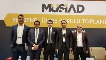&Ouml;ZDEMİR, M&Uuml;SİAD TOPLANTISINA KATILDI