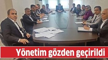 Y&Ouml;NETİM G&Ouml;ZDEN GE&Ccedil;İRİLDİ