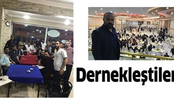 DERNEKLEŞTİLER&hellip;
