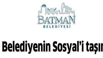 BELEDİYENİN SOSYAL&rsquo;İ TAŞINDI