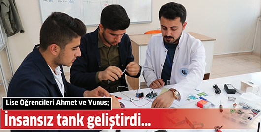 İNSANSIZ TANK GELİŞTİRDİ&hellip;