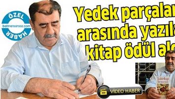 YEDEK PAR&Ccedil;ALARIN ARASINDA YAZILAN KİTAP &Ouml;D&Uuml;L ALDI