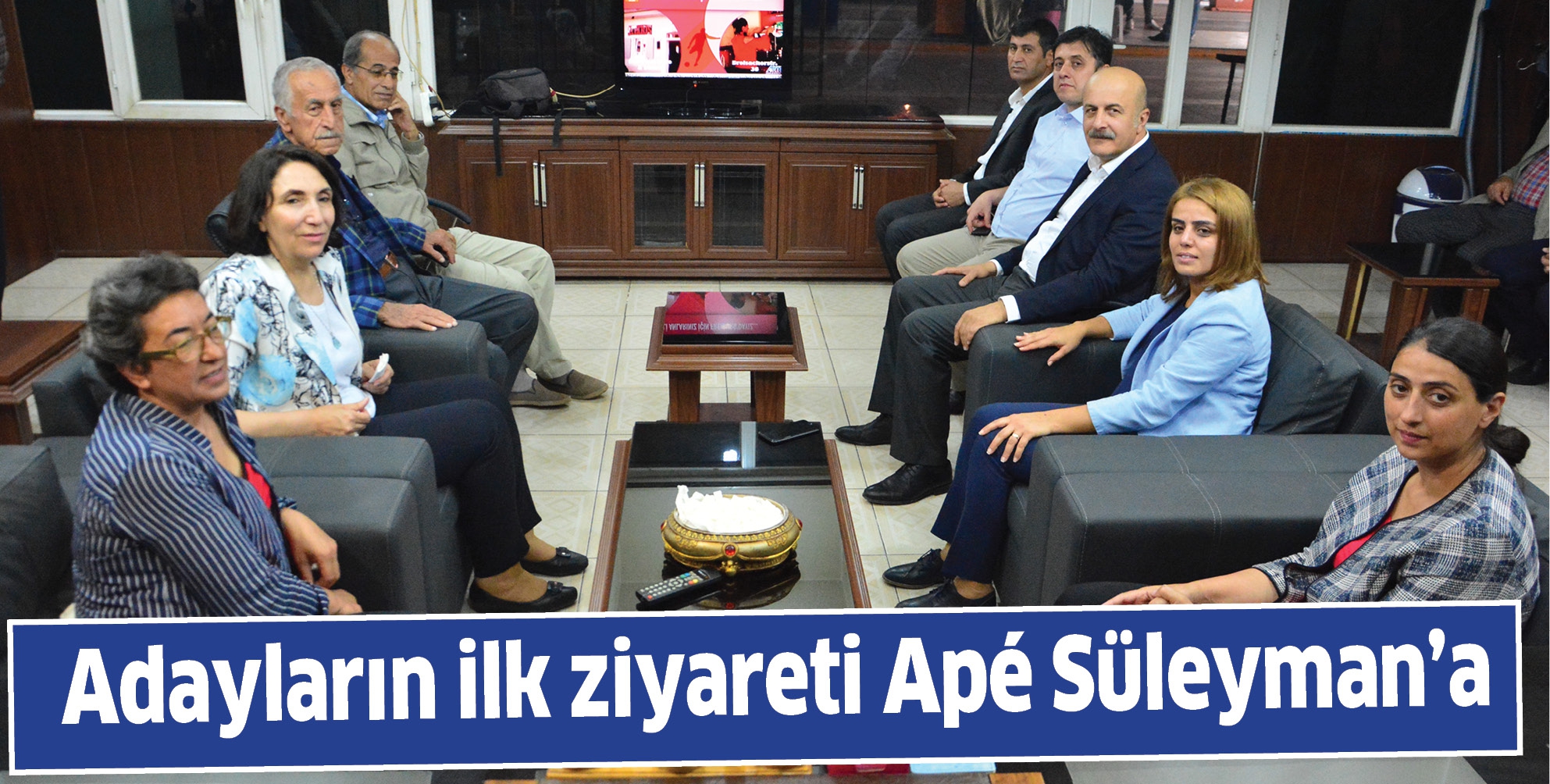 ADAYLARIN İLK ZİYARETİ AP&Eacute; S&Uuml;LEYMAN&rsquo;A