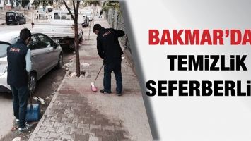Bakmar&rsquo;dan temizlik seferberliği&hellip;