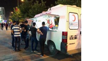 İKRAM ARACI İFTAR SONRA DA HİZMETTE