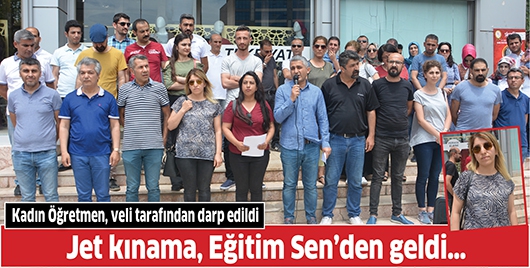 KADIN &Ouml;ĞRETMEN, VELİ TARAFINDAN DARP EDİLDİ