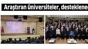 ARAŞTIRAN &Uuml;NİVERSİTELER, DESTEKLENECEK