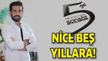 NİCE BEŞ YILLARA!