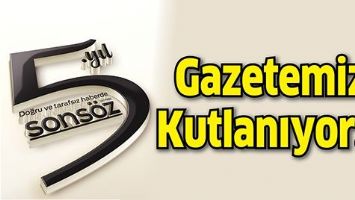 GAZETEMİZ KUTLANIYOR...