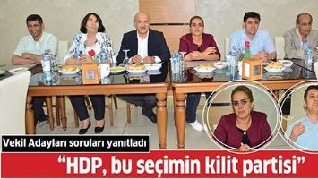 VEKİL ADAYLARI SORULARI YANITLADI
