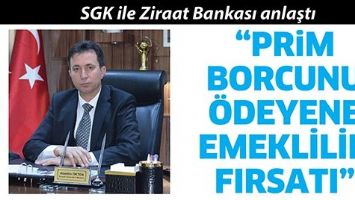 SGK İLE ZİRAAT BANKASI ANLAŞTI