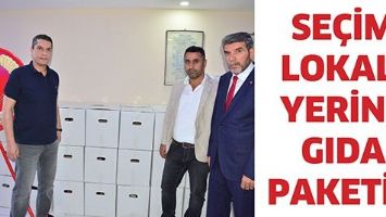 SE&Ccedil;İM LOKALİ YERİNE GIDA PAKETİ&hellip;