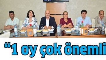 &ldquo;1 OY &Ccedil;OK &Ouml;NEMLİ&rdquo;