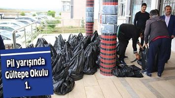 PİL YARIŞINDA G&Uuml;LTEPE OKULU 1.