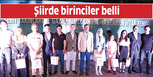 ŞİİRDE BİRİNCİLER BELLİ