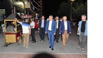 ESNAFA, M&Uuml;STEŞAR ZİYARETİ
