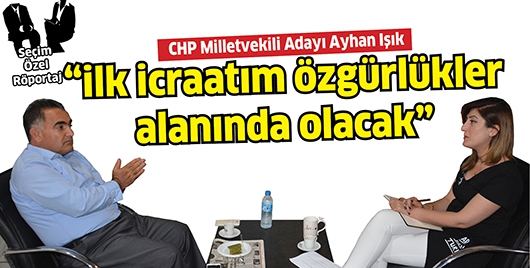 &ldquo;İLK İCRAATIM &Ouml;ZG&Uuml;RL&Uuml;KLER ALANINDA OLACAK&rdquo;