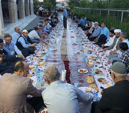 KUR&rsquo;AN KURSUNDA İFTAR...