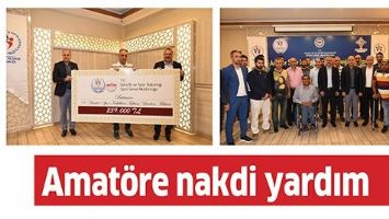 AMAT&Ouml;RE NAKDİ YARDIM