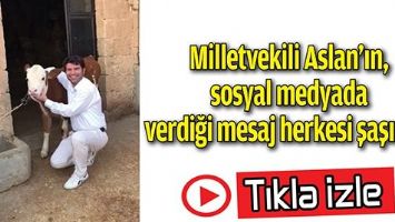ASLAN&rsquo;IN SOSYAL MEDYADA VERDİĞİ MESAJ HERKESİ ŞAŞIRTTI