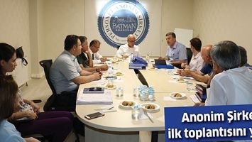 ANONİM ŞİRKET, İLK TOPLANTISINI YAPTI